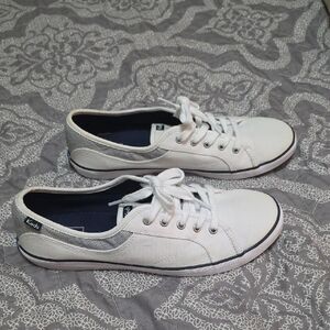Keds Women's White Canvas Sneakers